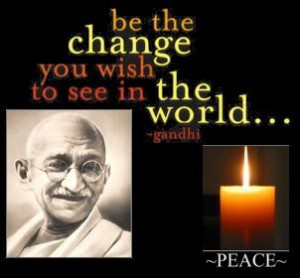 Gandhi-peace
