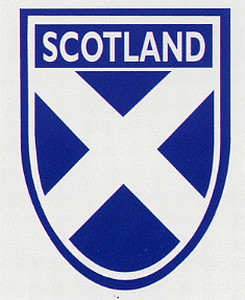 Bumper Stickers Quotes on Saltire Shield Stickers Scottish Stickers ...
