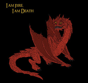 Smaug - I am Fire, I am Death by faithless12