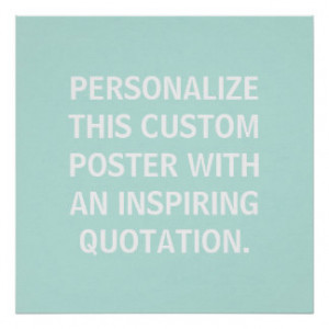 Nursery Decor, Personalized Quote, Custom Posters