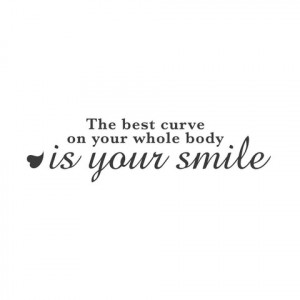 Wall Quotes Wall Decals - Your Best Curve Adhesive
