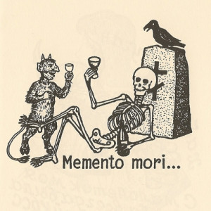 death tattoo skull bones cross wine devil toast criminal Latin USSR ...