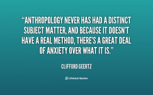 anthropology quote 2