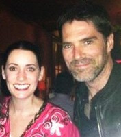 Thomas Gibson and Paget Brewster Friendship Spot Thomas and Paget