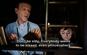 audrey hepburn, cinderela em paris, fred astaire, funny face, quote