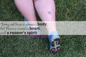 Runner Quote Tattoo Leg the runner's spirit?