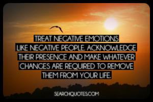 remove negative people from your life