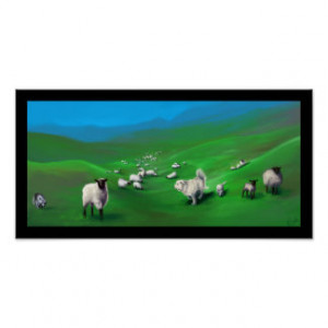 Sheep, Wolves, and Sheepdogs Posters