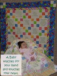 Baby Quotes Talking Quilt