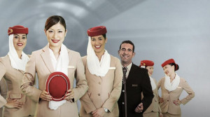 Emirates passengers hear the list of languages spoken on board ...