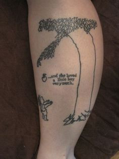 the giving tree tattoo more the give trees tattoo s nature tattoo s my ...