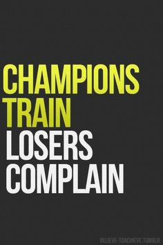 Be a CHAMPION Male Fitness & Motivation More