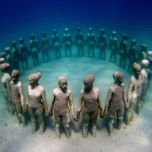 ... slave ships during the Middle Passage of the African Holocaust