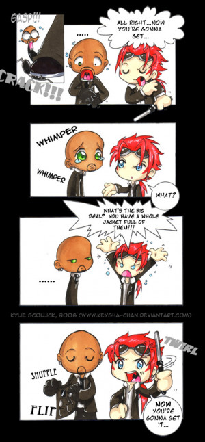 Reno looks bad because of my man(Cloud!) Haha!! Sorry Logan! :