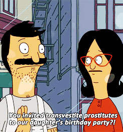 bob's burgers / bob belcher / linda belcher / animated