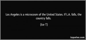 Los Angeles is a microcosm of the United States. If L.A. falls, the ...