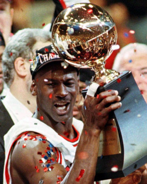 jordan michael championship quotes nba quotesgram trophy bulls chicago