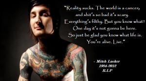 in an amazing way to honor the legacy of the late Mitch Lucker ...