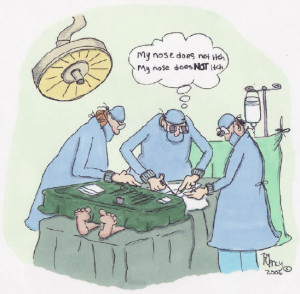 The official site for medical cartoons by Peggy Clancy.