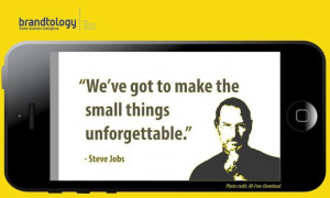 ... Apple is trending again today, let's get inspired by Steve Jobs' quote