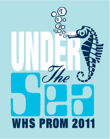 throw back design for all those schools that like to have themed proms ...