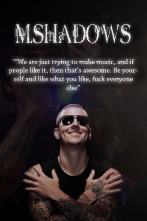 ... avenged sevenfold # a7x # m shadows # matt shadows # matt sanders