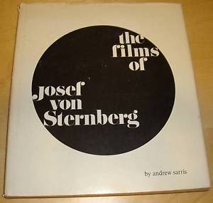 Of Josef Von Sternberg by Andrew Sarris 1966 Museum Of Modern Art hcdj