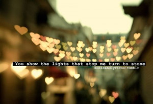 Lights by Ellie Goulding.