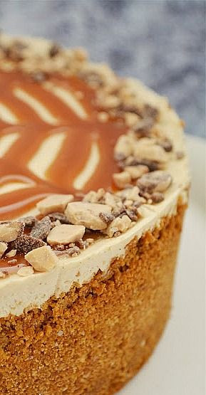 Caramel Apple Cheesecake #delicious #recipe #cake #desserts # ...