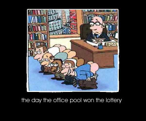 The Day the office pool won the lottery