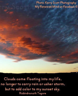 Clouds quote via www.MyRenewedMind.org