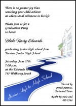Junior High Graduation Announcements and Invitations Path to High ...