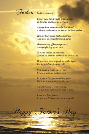 Mother's and Father's Day Poems