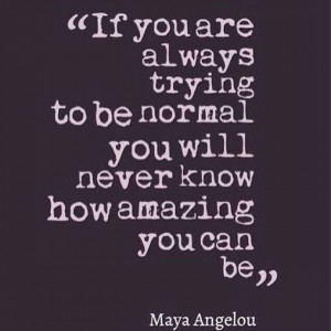 You Are Amazing.....