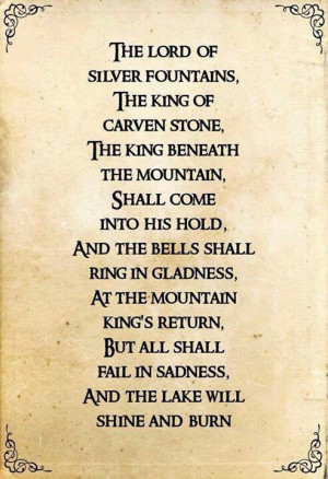 love Tolkien's poems