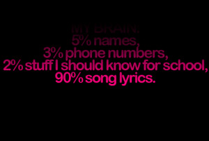 Have you ever forgotten the words to your favorite song?