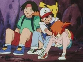 Ash And Misty Pokemon Photo
