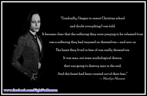 Marilyn Manson by AAtheist