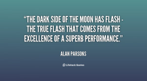 The Dark Side of the Moon has flash - the true flash that comes from ...