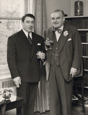 Ronnie Kray; Robert John Graham Boothby, Baron Boothby, by Unknown ...