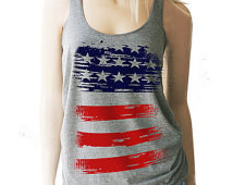 American Flag Tank. Red White & Blu e Tank. Patriotic Tank. Patriotic ...