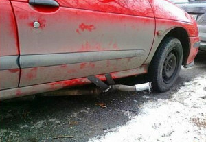 Tags: Redneck Automotive Repair , Redneck Creativity