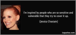 inspired by people who are so sensitive and vulnerable that they ...