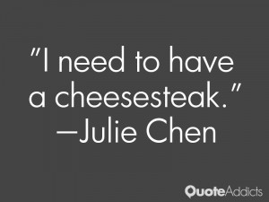 JULIE CHEN QUOTES