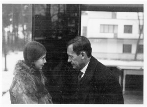 and his daughter Manon (1916-1934) from his marriage to Alma Mahler ...