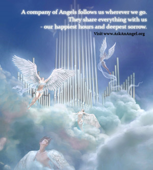 Angels In Heaven Quotes A company of angels