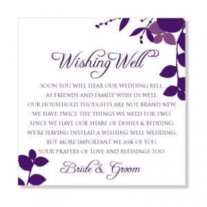 ... » wedding Stationery » Chic Invitations » Willow » Wishing Well