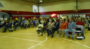 Town Hall Meeting Audience at Tony Gonzalez