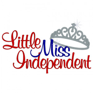 ... mechanism is toblock myself into the world of Little Miss Independent