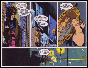 Maybe gambit's love life shold have ended like this